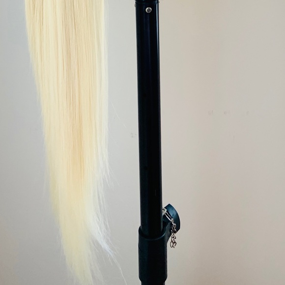 Very Pretty Long Blonde Premium Fiber Lace Front Wig Daily Wear or Events - Picture 11 of 15